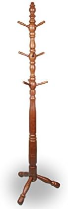 Yi Hai Wood Hall Tree Coat Rack,brown
