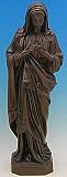 36 inch Immaculate Heart Of Mary - Outdoor Vinyl Statue