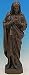 36 inch Immaculate Heart Of Mary - Outdoor Vinyl Statue