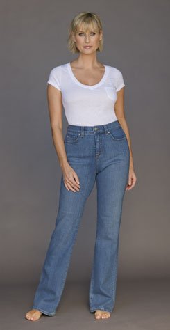 Miraclebody Montego Wash Denim High Rise Boot Jean