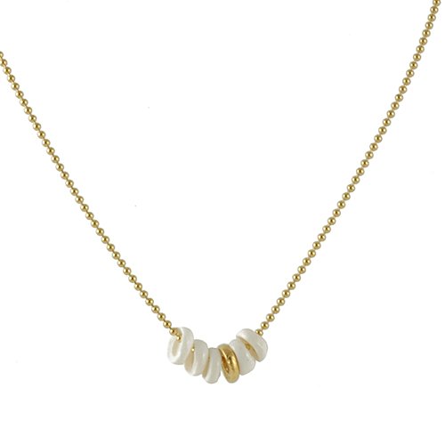 CATHERINE WEITZMAN- Small Puka Shell Necklace