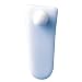 Bel-Art Scienceware 371370000 PTFE Half Round Tapered Spinvane Magnetic Stirrer Bar, 9.7mm W x 23mm H x 9.9mm D