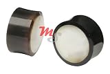 Horn & Mother Pearl Exotic Organic Plugs 8mm 0g 0 gauge