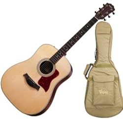 Taylor Guitars 200 Series 210-E-G Deadnought Acoustic-Electric Guitar - Natural