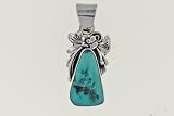 Genuine Turquoise Pendant by Les Baker