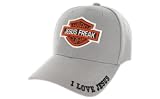 Jesus Freak Harley Look Golf Cap Khaki 3 Logos