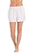 Fishers Finery Women's 100% Mulberry Silk Boxer; Sleepwear; Lounge Shorts