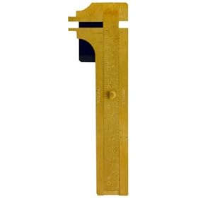3''-80mm BRASS POCKET CALIPER W  HOLDING PLATE by Hawk