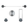 Samsung TV Wandhalterung, Fix, f�r 117 - 140cm (46 - 55 Zoll) LED- und Plasma-Fernseher, silber