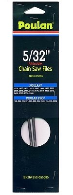 Cheap Poulan Files for 3/8 LP chain 5/32 dia files 2 pack # 952055085