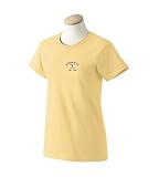Personalized custom embroidered gymnastics design on ladies t-shirt