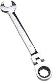 Silverline 19mm Size Flexible Head Ratchet New Open End Spanner Metric Spanner