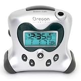 Oregon Scientific ExactSet Projection Clock SILVER