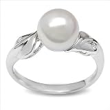 Dew Drop Japanese Akoya Cultured Pearl Ring