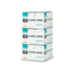 BD Individually Foil Wrapped Alcohol Swabs - 300 ea