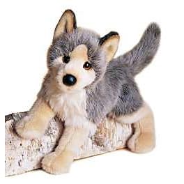 Plush Tyson Floppy Wolf 16"