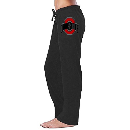 Runy Women's Ohio State Buckeyes Slim Sports Jogging Workout Pants