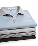 Calvin Klein Short Sleeve Stripe Knit Polo Shirt