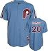 Mike Schmidt Philadelphia Phillies Blue Majestic Cooperstown Replica Jersey - M