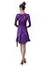 Colorfulworldstore Women Salsa Tango Ballroom Latin Dance Dress Three-Quarter Dress