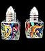 Angel Fish Design - Hand Painted - Mini Salt & Peppers, .5 oz., Set of 2 Angel Fish Design - Hand Painted - Mini Salt & Peppers, .5 oz.,
