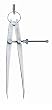Starrett 83A-6 Yankee Spring-Type Divider, Solid Nut, 6"/150mm Leg Length