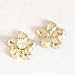Jewelry : 14KY Gold Flower Earring Jacket