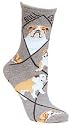 Bulldog Cotton Puppy Dog Breed Animal Socks 9-11