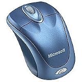 Microsoft Wireless Notebook Optical Mouse 3000 - Mouse - optical - 3 button(s) - wireless - RF - USB wireless receiver - winter blue