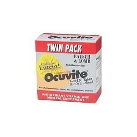 Bausch and Lomb Ocuvite Vitamin & Mineral Supplement for Eyes with Lutein - 240 Tablets