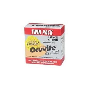 Bausch and Lomb Ocuvite Vitamin & Mineral Supplement for Eyes with Lutein - 240 Tablets picture Bausch and Lomb Ocuvite Vitamin & Mineral Supplement for Eyes with Lutein - 240 Tablets picture