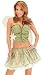 Sexy Little Fantasy Fairy (olive) Adult Halloween Costume Size 4-9 Small/Medium (S/M)(B592)