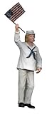 US Navy Military Caucasian Woman Christmas Ornament #W9746
