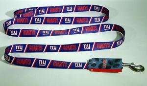NEW YORK GIANTS NFL Dog Pet LEAD LEASH 6 FOOT Medium