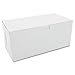 SCT Bakery Boxes, Non-Window, 9" x 4" x 5", White, Pack of 250 Boxes