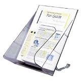 DEFLECT-O CORPORATION / Desktop Magazine Rack, 9-1/8x5-1/4x11-3/4, Clear / DEF53501 / Sold as 1 Each / Mfr Part # 53501