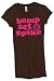Bump Set Spike Volleyball Juniors T-Shirt Blue or Brown