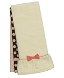 Jessie Steele Brown and Pink Polka Dot Towel Trio