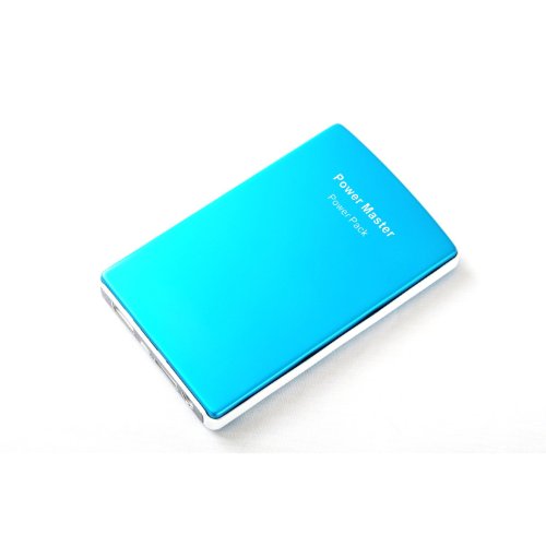 Lizo 7600mah Power Master Backup External Battery Pack Charger High Capacity Power Bank Charger Rechargeable Charger for Iphone 5 4s 4 3gs 3g,ipod;android Smartphones: HTC Sensation / Samsung Galaxy S3,s3,samsung Galaxy Series Smartphones / Motorolaoid Blue