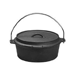 Universal Housewares Pre-Seasoned Cast Iron Dutch Oven