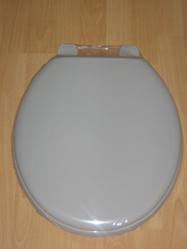 Atlantic Whisper Grey Toilet Seat with Fittings