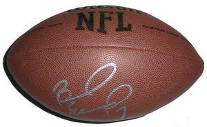 Braylon Edwards Signed NFL Football San Francisco 49ers