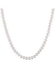 Honora 6-6.5mm White Freshwater Cultured Pearl Necklace