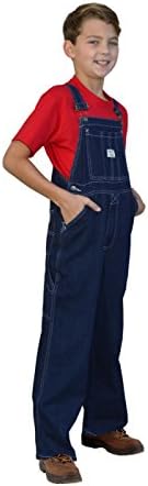 West End Blues Kids Soft Washed Denim Bib Overall Set