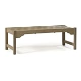 Classic Backless Bench Light Yellow - CLU025-26