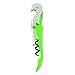 True Truetap Double Hinged Waiter's Corkscrew Wine Opener, Stainless Steel Wine Bottle Opener with Built In Foil Cutter, Home Bar Tools, Bar Cart Accessories, Wedding Gifts, Set of 1, Lime Green