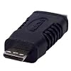 ADAPTATEUR HDMI - Adaptateur HDMI femelle vers mini HDMI m�le - Couleur: Noir