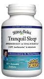 Tranquil Sleep By Natural Factors - 60 Tablets by Natural Factors - 60 Chewable Tablets