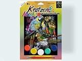 Eigenschaften Mammut A30COLF2 / Papageien - Kratzen & Malen mit Glasmalfarbe