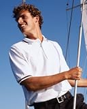 Outer Banks 6.8 oz Ringspun Cotton Pique Polo with Striped Trim by Outer Banks (Style# 2112)
